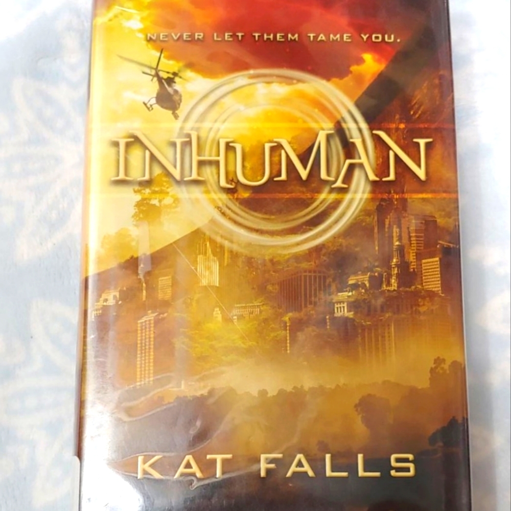 Inhuman Kat Falls hardcover book